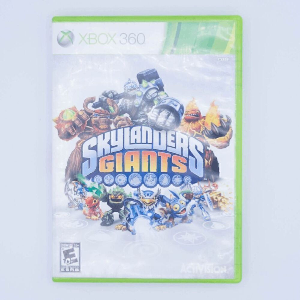 Xbox 360 Skylanders Giants, with the portal controller, 12 figures, and 1 magic
